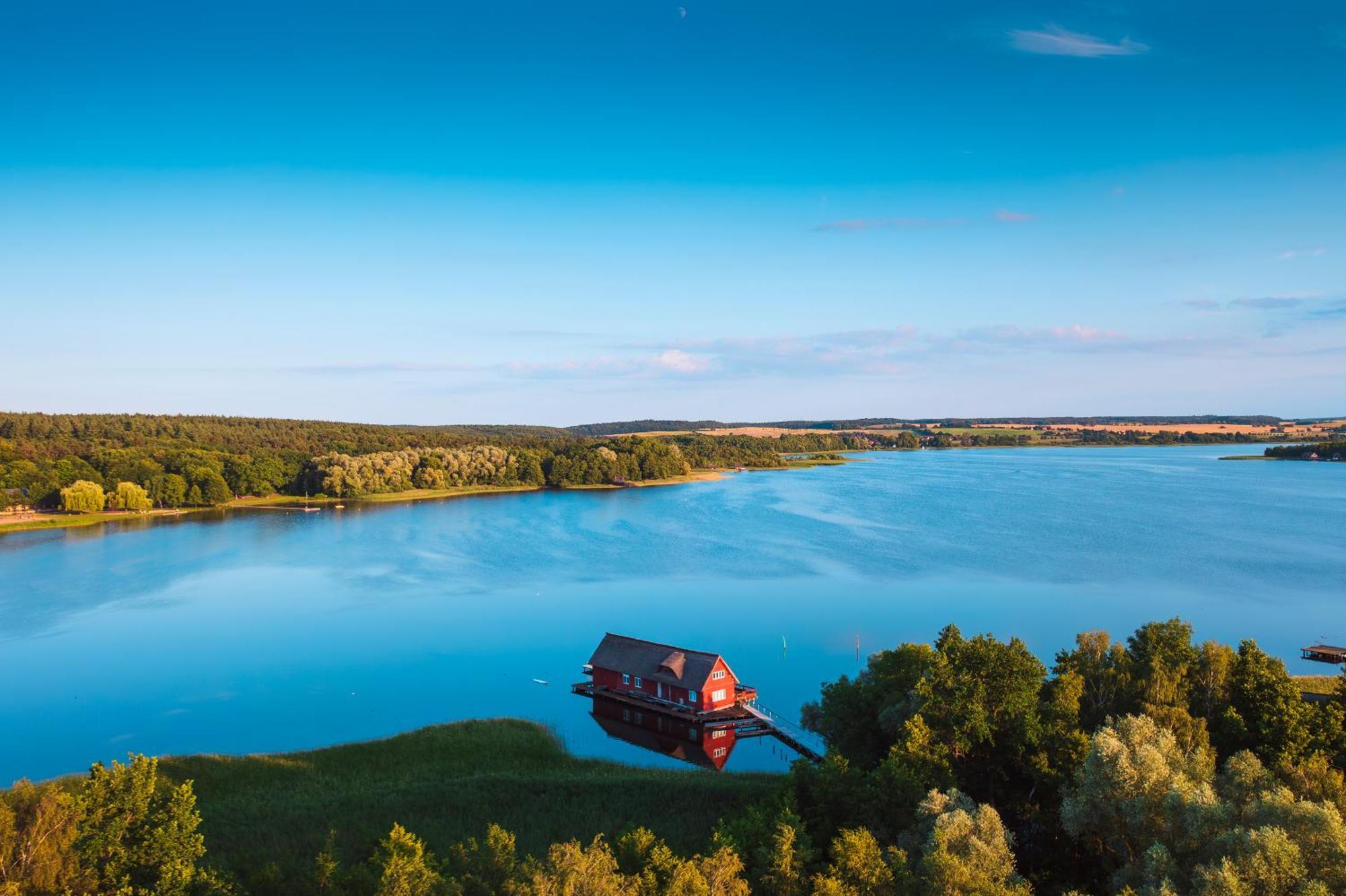 Strandhaus Am Inselsee Güstrow Exteriör bild